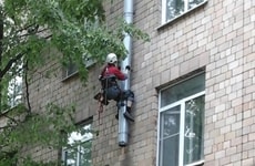 Монтаж, установка, замена, ремонт водосточной системы и желобов